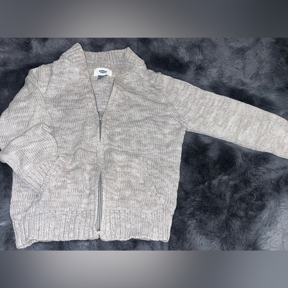 Boys grey sweater